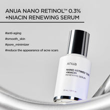 Load image into Gallery viewer, Anua Retinol Serum for Anti-Aging, Textured skin