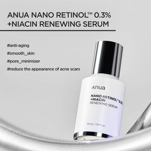 Anua Retinol Serum for Anti-Aging, Textured skin