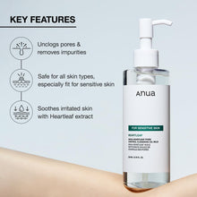 Load image into Gallery viewer, ANUA Heartleaf Pore Cleansing Oil MILD