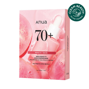 Anua Peach 70 + Niacin Serum Mask Sheet