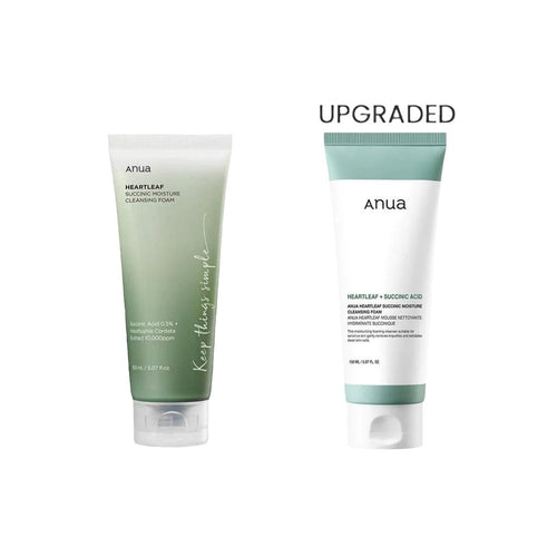 Anua Heartleaf Succinic Moisture Cleansing Foam