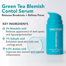 Load image into Gallery viewer, Green Tea Blemish Control Serum (Acne Control)