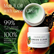 Load image into Gallery viewer, Green Clean Makeup Removing Cleansing Balm