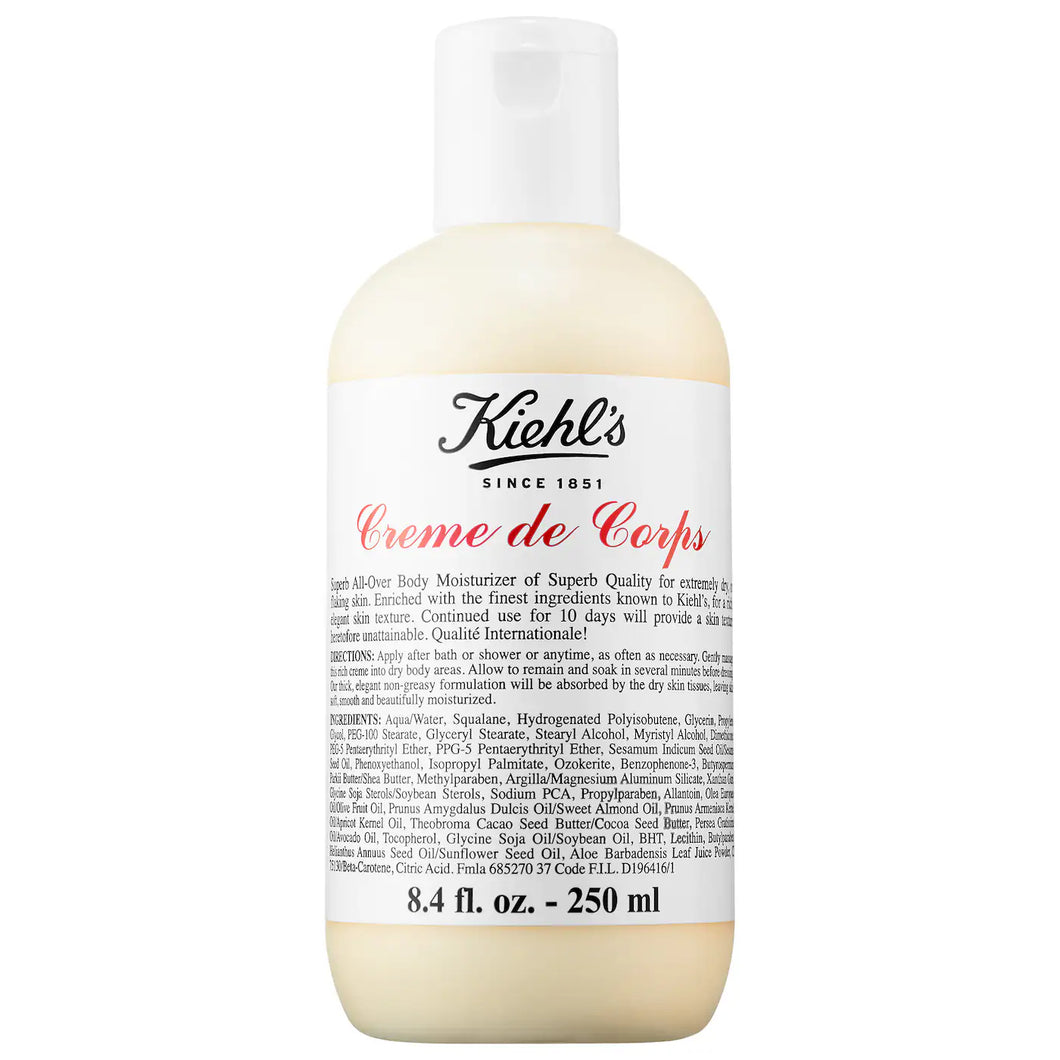 Crème de Corps Refillable Hydrating Body Lotion with Squalane