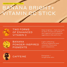 Load image into Gallery viewer, Banana Bright+ Vitamin CC Eye Sticks for Dark Circles