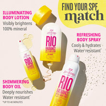 Load image into Gallery viewer, Rio Radiance™ SPF 50 Shimmering Body Oil Sunscreen