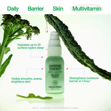 Load image into Gallery viewer, Superfood Skin Drip Smooth + Glow Barrier Serum with Kale + Niacinamide