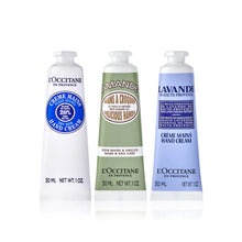 Load image into Gallery viewer, Nourishing and Protective Hand Cream Trio Kit