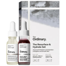 Load image into Gallery viewer, The Resurface &amp; Hydrate Set with Hyaluronic Acid + AHA