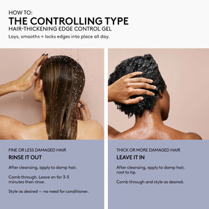 The Controlling Type Hair-Thickening Edge Control Gel