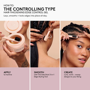 The Controlling Type Hair-Thickening Edge Control Gel