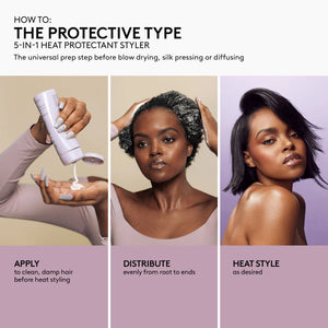 The Protective Type 5-in-1 Heat Protectant Styling Cream